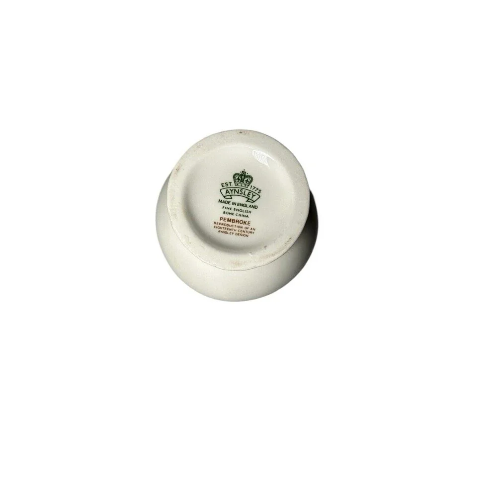 Vintage Aynsley Pembroke Bud Vase Fine English Bone China Made in England 6